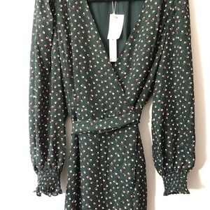NWT Midi Wrap Dress